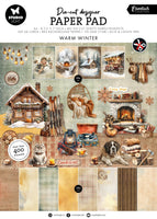 SL Die-Cut Paper Pad Warm Winter Essentials 28 Sheets