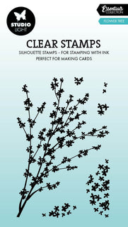 SL Clear Stamp Flower Tree Essentials 6 Pieces
