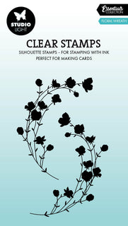 SL Clear Stamp Floral Wreath Essentials 2 Pieces