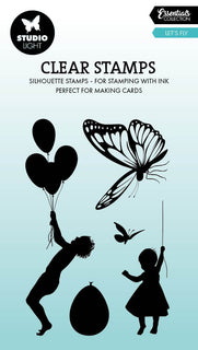 SL Clear Stamp Let's Fly Essentials 5 Pieces