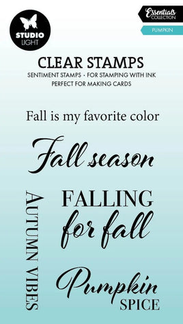 SL Clear Stamps Pumpkin Essentials 5 Pieces