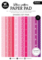 SL Vellum Paper Pad Spring Pink Print Essentials 24 Sheets