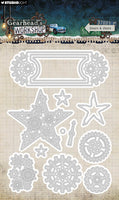 SL Cutting Dies Gears & Stars Gearhead's Workshop 13 Pieces