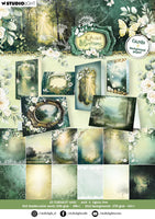 SL Designer Paper Pad Cards & backgrounds Quiet Morning 148x210x11mm 36 Sheets