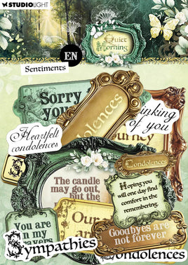 SL Paper Elements Sentiments - EN Quiet Morning 105x148x5mm 21 Pieces