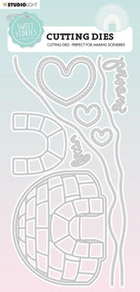 SS Cutting Die Snowy Fun Sweet Stories 130x270x1mm 1 PC nr.154