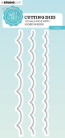 SL Cutting Die Borders Waves Sweet Stories 154x47x1mm 3 PC nr.531