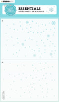 SS Mask Background Snowfall Sweet Stories 210x150x1mm 1 PC nr.140