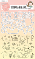 SL Stamp & Cutting Die Under The Sea Sweet Stories 154x213x1mm 24 PC nr.57