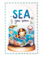 SL Stamp & Cutting Die Under The Sea Sweet Stories 154x213x1mm 24 PC nr.57