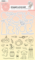 SL Stamp & Cutting Die Sea Shore Sweet Stories 154x223x1mm 20 PC nr.58