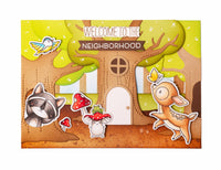 SL Stamp & Cutting Die Forest friends Sweet Stories 152x220x3mm 17 PC nr.75