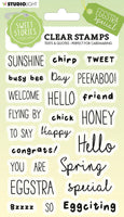 SS Clear Stamp Quotes Small Eggstra Special Sweet Stories 105x148x3mm 24 PC nr.215