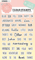 SL Clear Stamp Quotes Small Fintastic Sweet Stories 148x105x3mm 46 PC nr.442
