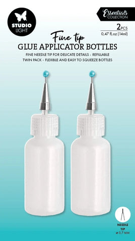 SL Glue Application Bottles Ultra Fine Tip 14ml Tools Essentials 2 PC