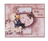 SL Uni Paper Pad 12 Colors Teddy's Tea Time 24 Sheets