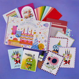 Just Add Cake Birthday - Cardmaking Kit