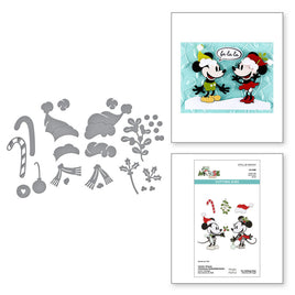 Say Cheese Classic Mouse Christmas - Classic Mouse Christmas Embellishments Die