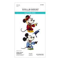 Classic Mouse Graduation - Spellbinders Etched Dies