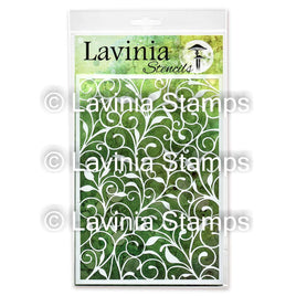 Lavinia Stencil - Leaf Trails