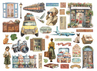 Art of Travelling - Stamperia Die Cuts