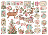 Pink Christmas - Die Cuts