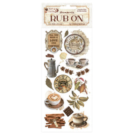 All You Need is Love and Coffee - Rub-on, Coffee and Chocolate