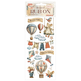 Family - Stamperia Air Balloons Rub-on