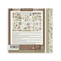 Herbarium Silvae - Stamperia Rub-On Kit 6.1"X6.1" 6/Pkg