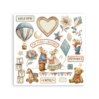 Family - Stamperia Rub-on