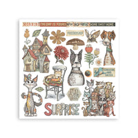 Furry Friends - Stamperia Rub-on Kit