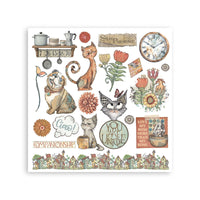 Furry Friends - Stamperia Rub-on Kit