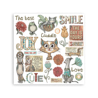 Furry Friends - Stamperia Rub-on Kit