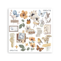 Create Happiness Secret Diary - Stamperia Rub-on Kit