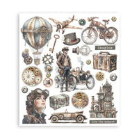 Voyages Fantastiques  - Stamperia Rub-on Selection