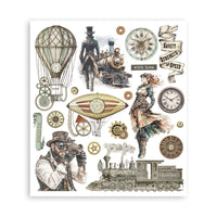 Voyages Fantastiques  - Stamperia Rub-on Selection