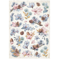 Create Happiness Dewdrops - Stamperia Assorted Rice Paper A4 6/Sheets