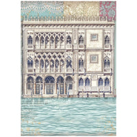 Venice City of Art - Stamperia Rice Paper A4 6/Pkg