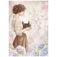 Quiet Days - Stamperia Rice Paper A6 8/Pkg