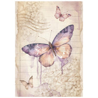 Quiet Days - Stamperia Rice Paper A6 8/Pkg