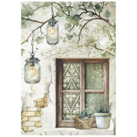 Herbarium Silvae - Stamperia Rice Paper A6 8/Pkg