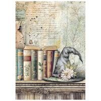 Herbarium Silvae - Stamperia Rice Paper A6 8/Pkg