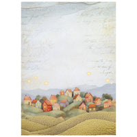 Whispering Woods - Stamperia Rice Paper Backgrounds A6 8/Pkg