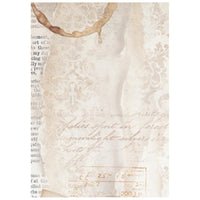 Quiet Days - Stamperia Rice Paper Backgrounds A6 8/Pkg