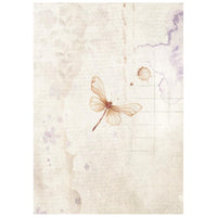Quiet Days - Stamperia Rice Paper Backgrounds A6 8/Pkg