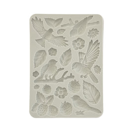 Forest Birds - Stamperia Silicone Mold A5