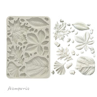 Forest Leaves And Acorns - Stamperia Silicone Mold A5