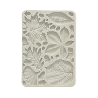 Forest Leaves And Acorns - Stamperia Silicone Mold A5