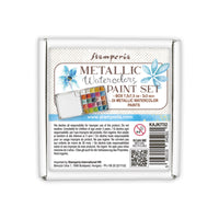 Metallic Watercolor Paint Set, 24 Colors