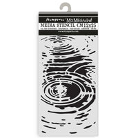 Herbarium Silvae Water Pattern - Stamperia Stencil 4.72"X9.84"